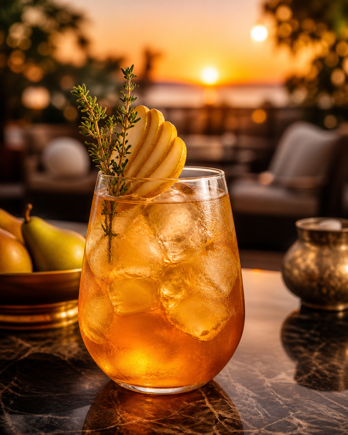Pear Sunset Cooler