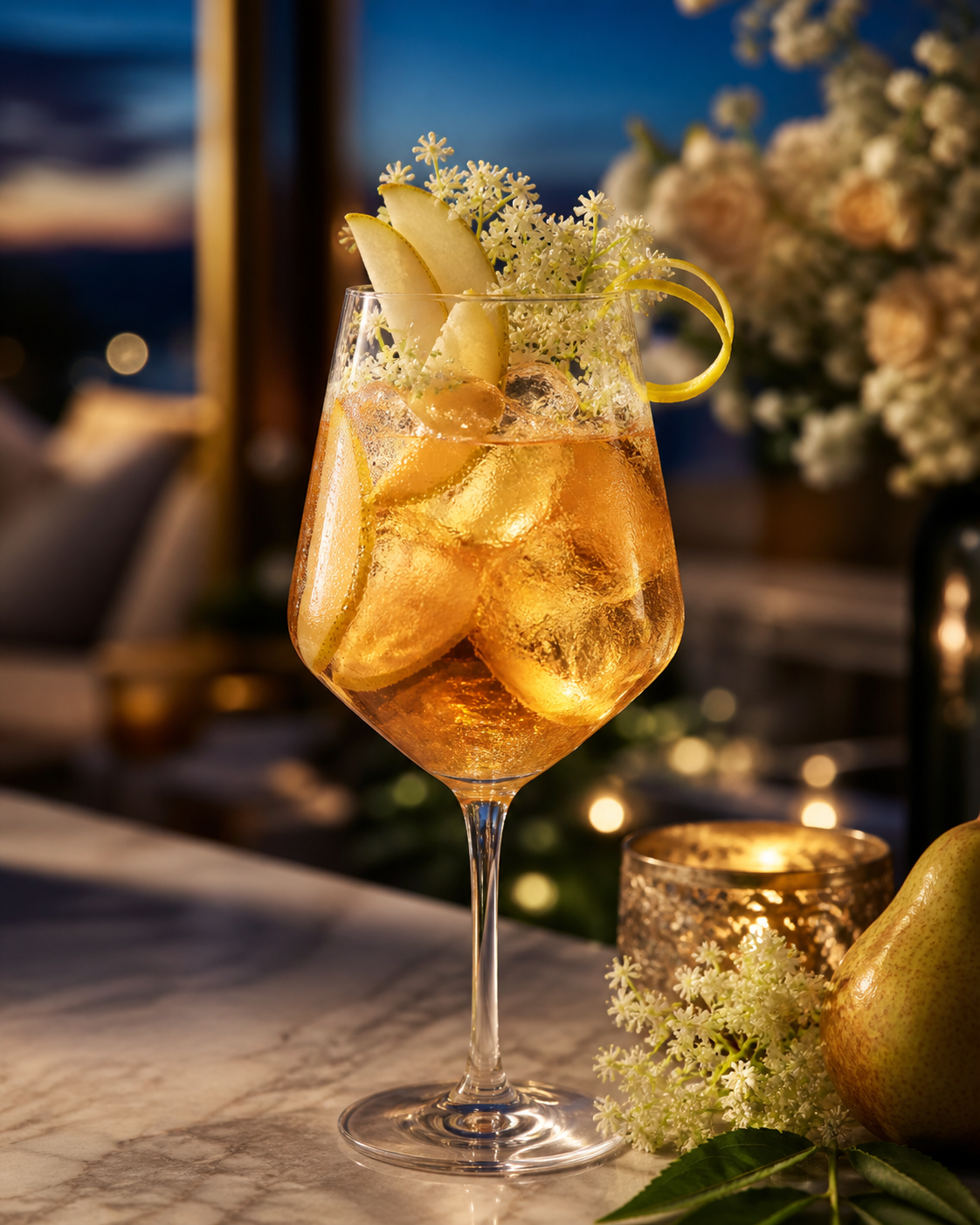 Floral Pear Royale