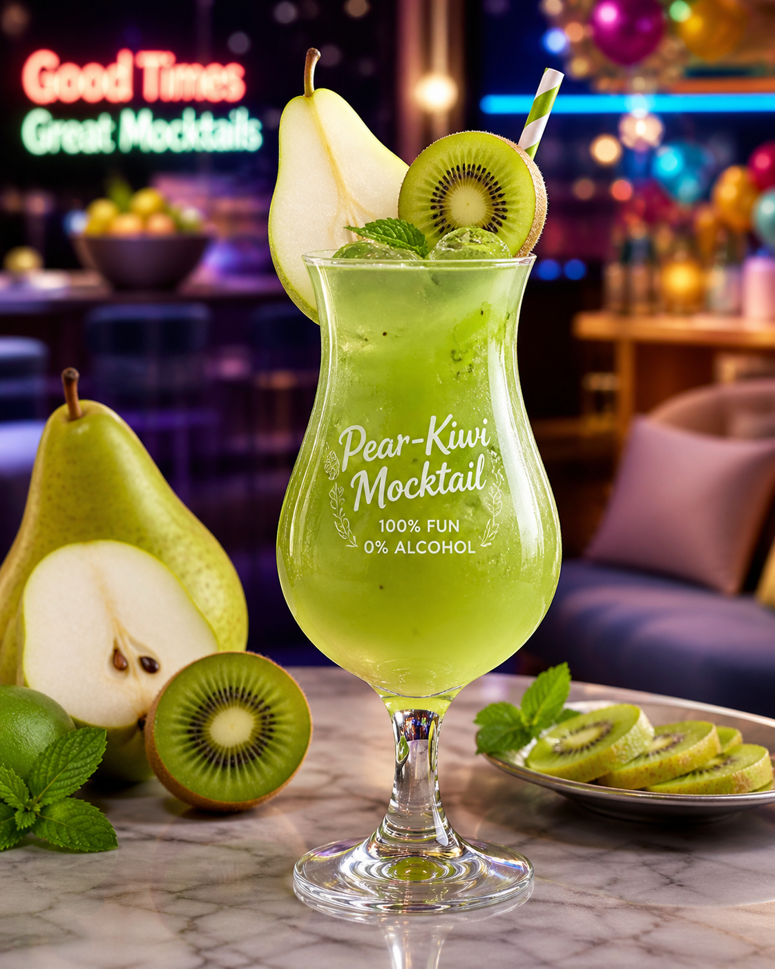 Pear-Kiwi Party