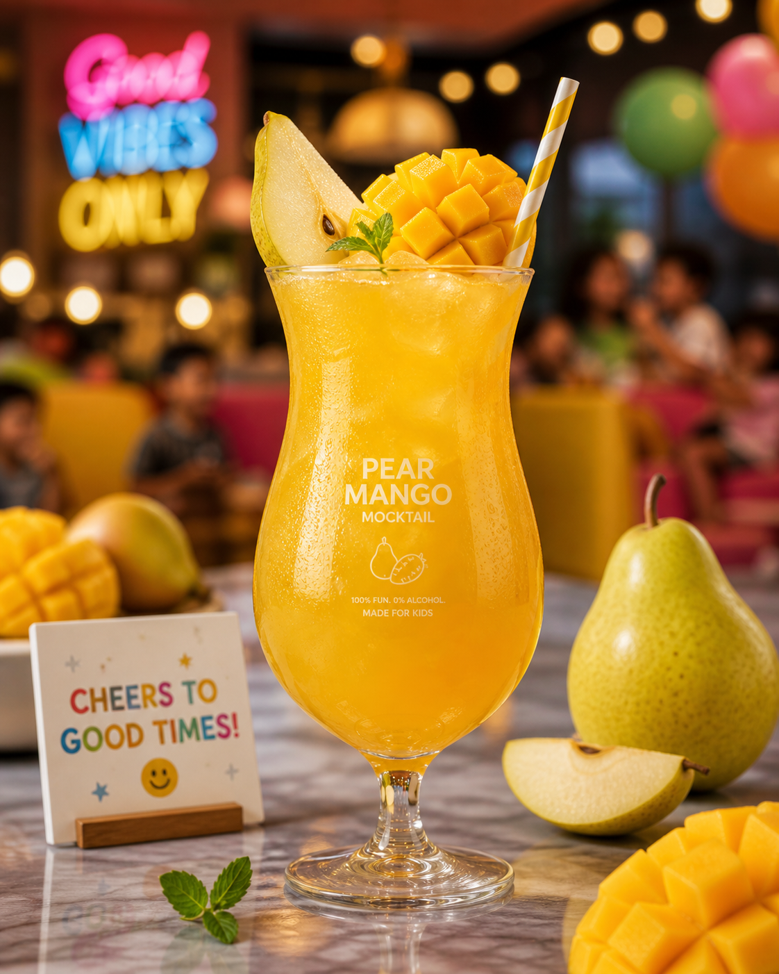 Pear-Mango Fiesta